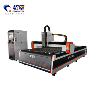 Máquina de corte por láser de fibra Superstar CX-3015 para láminas de metal